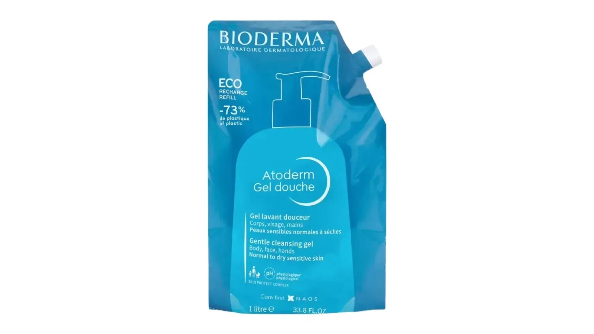 Bioderma Atoderm dušas želejas uzpilde 1l