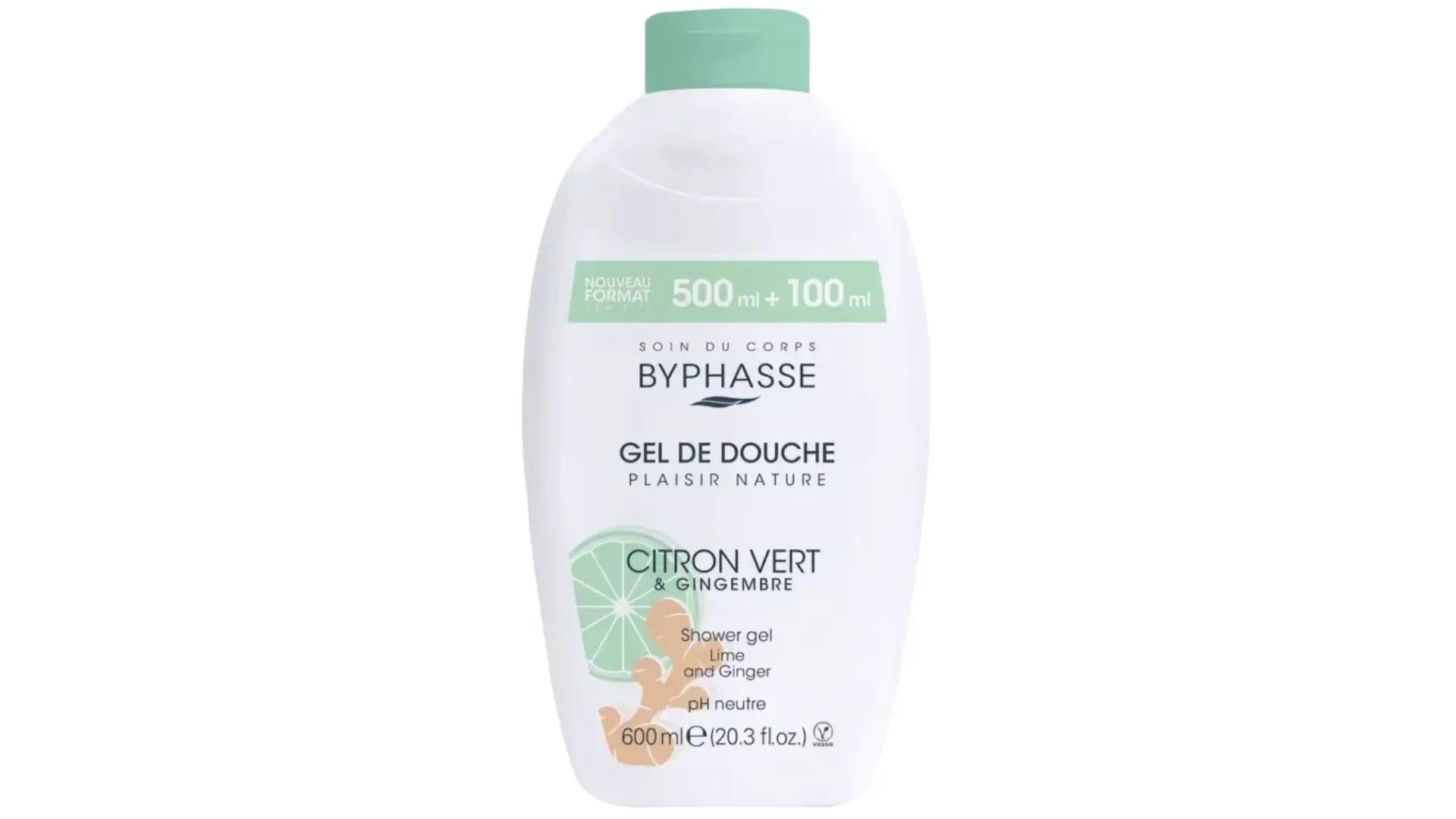 Byphasse laima un ingvera dušas želeja 600ml