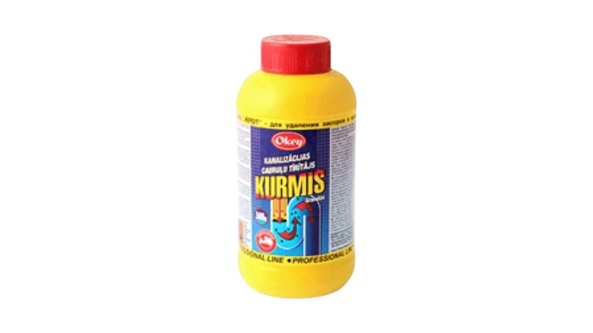 Kurmis kanelizăcijas cauruļu tririšanas granulas 500 gr.
