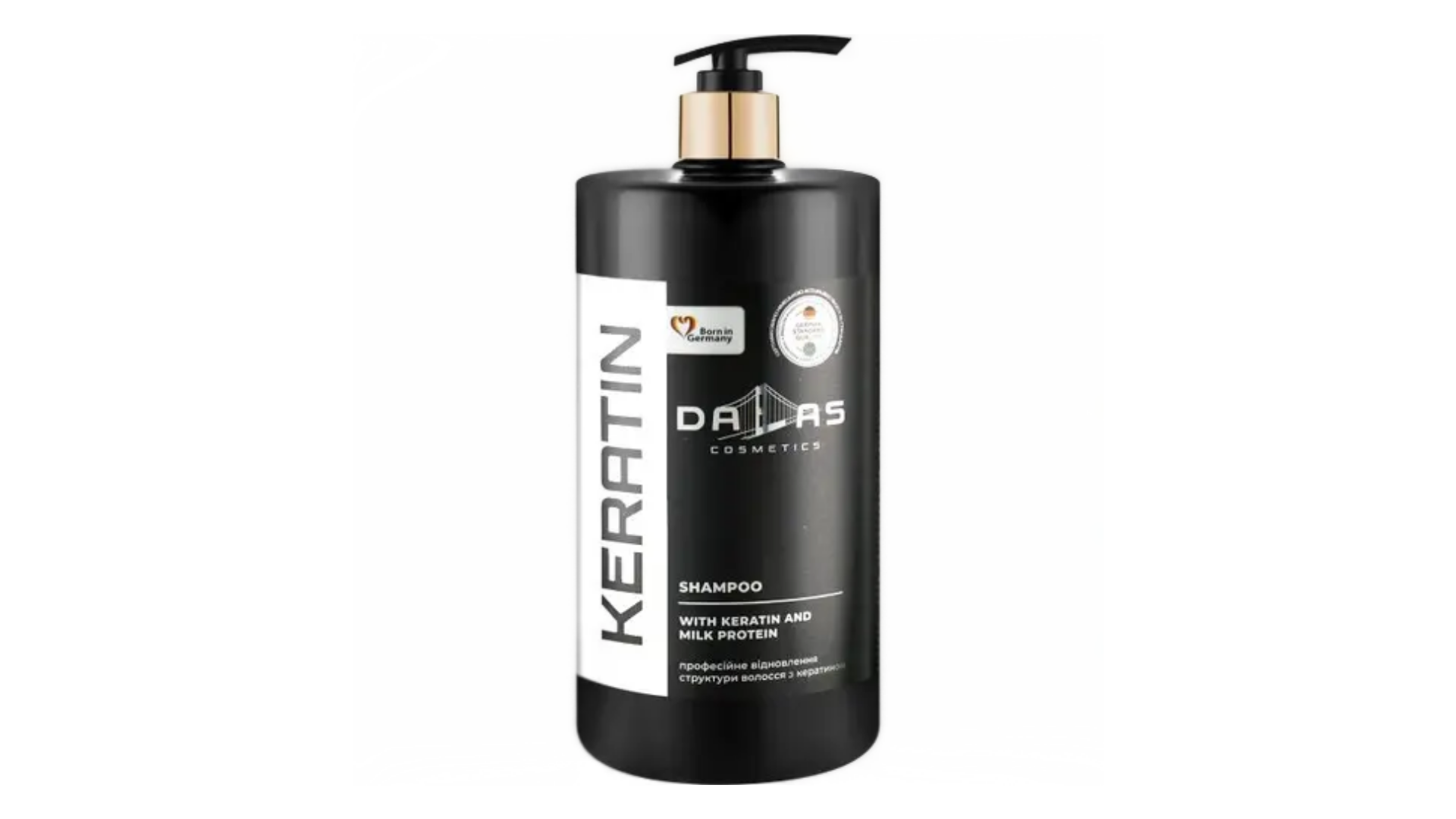 Dalas Cosmetics KERATIN Šampūns ar keratīnu un piena proteīnu