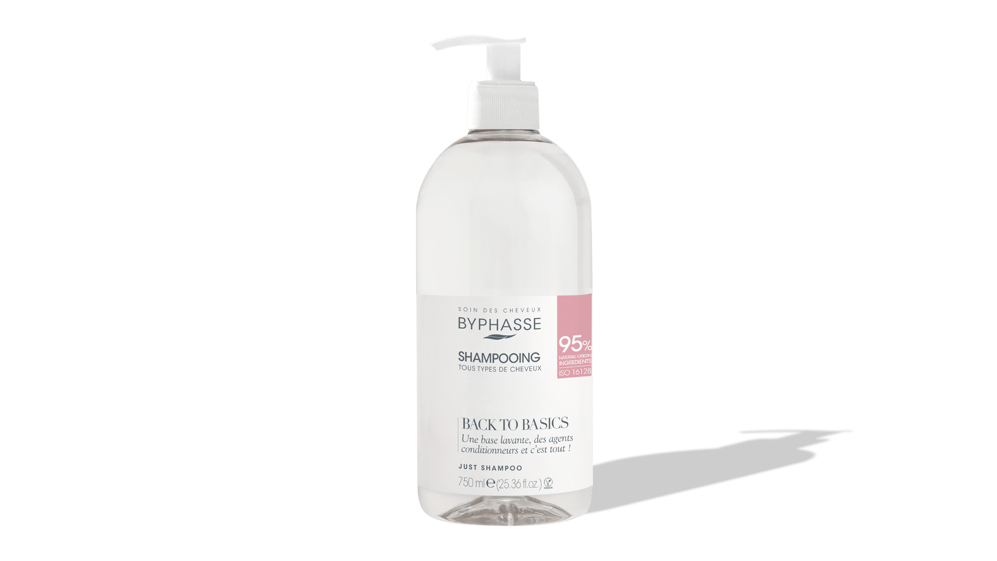 Byphasse Back To Basics šampūns visiem matu tipiem 750ml