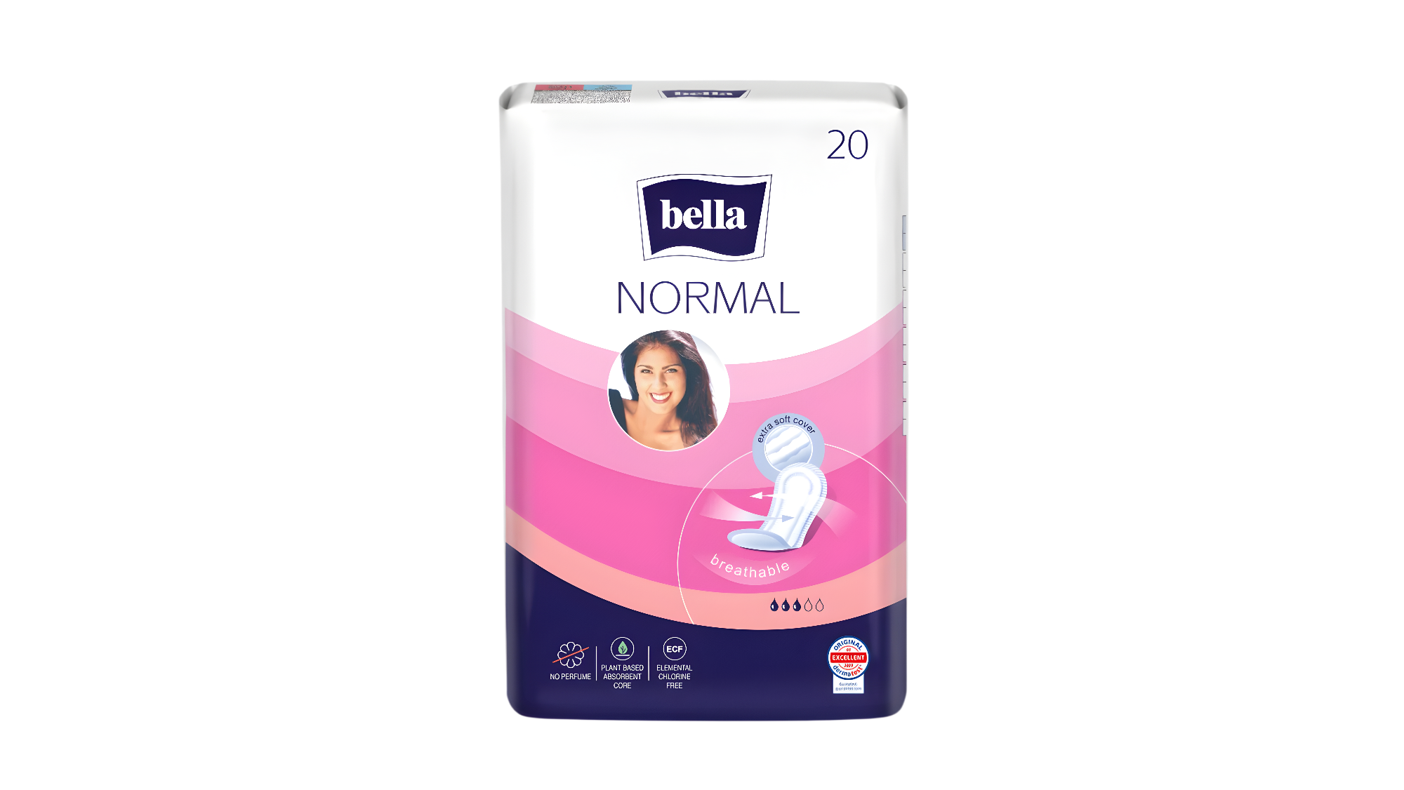 BELLA NORMAL higiēniskās paketes 20 gab
